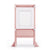 G97344 Contemporary Kitchen Helper Stool Pink front | Pink
