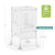 G97329 Contemporary Kitchen Helper White Dimension  Greenguard | White
