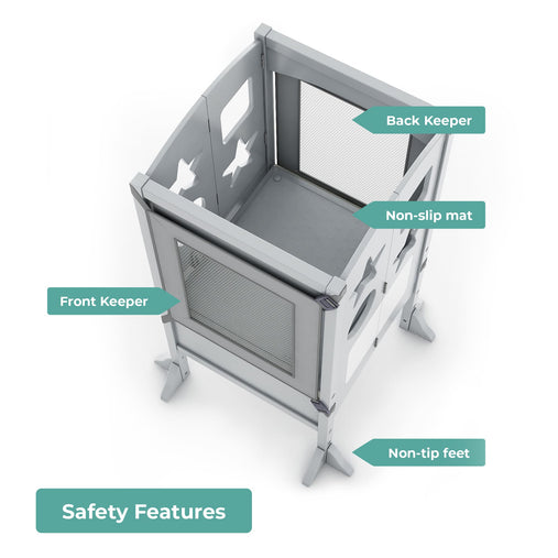 G97323 Classic Kitchen Helper Gray Saftey | Gray