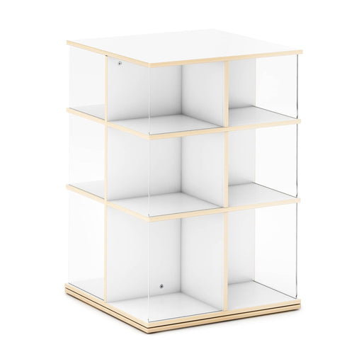 G80337 EdQ Rotating Big Book Display White Silo 1 Main | White