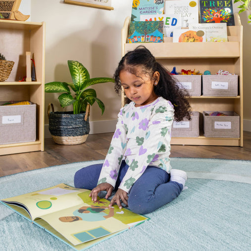 G80326 EdQ Book and Bin Browser Natural Lifestyle 2509 | Natural