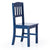 G27641 Media Desk Navy Chair Quarter | Navy