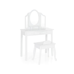 G85710 Classic Vanity and Stool white main update | White