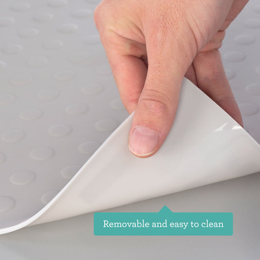 G97501 Martha Stewart Kitchen Helper Taupe Mat | Taupe