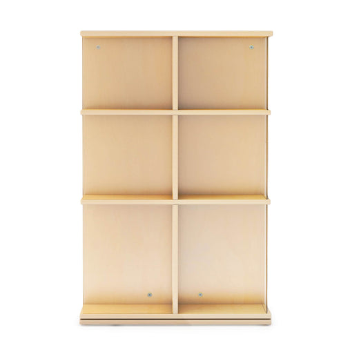 G80338 EdQ Rotating Big Book Display Natural Silo 2 Side | Natural