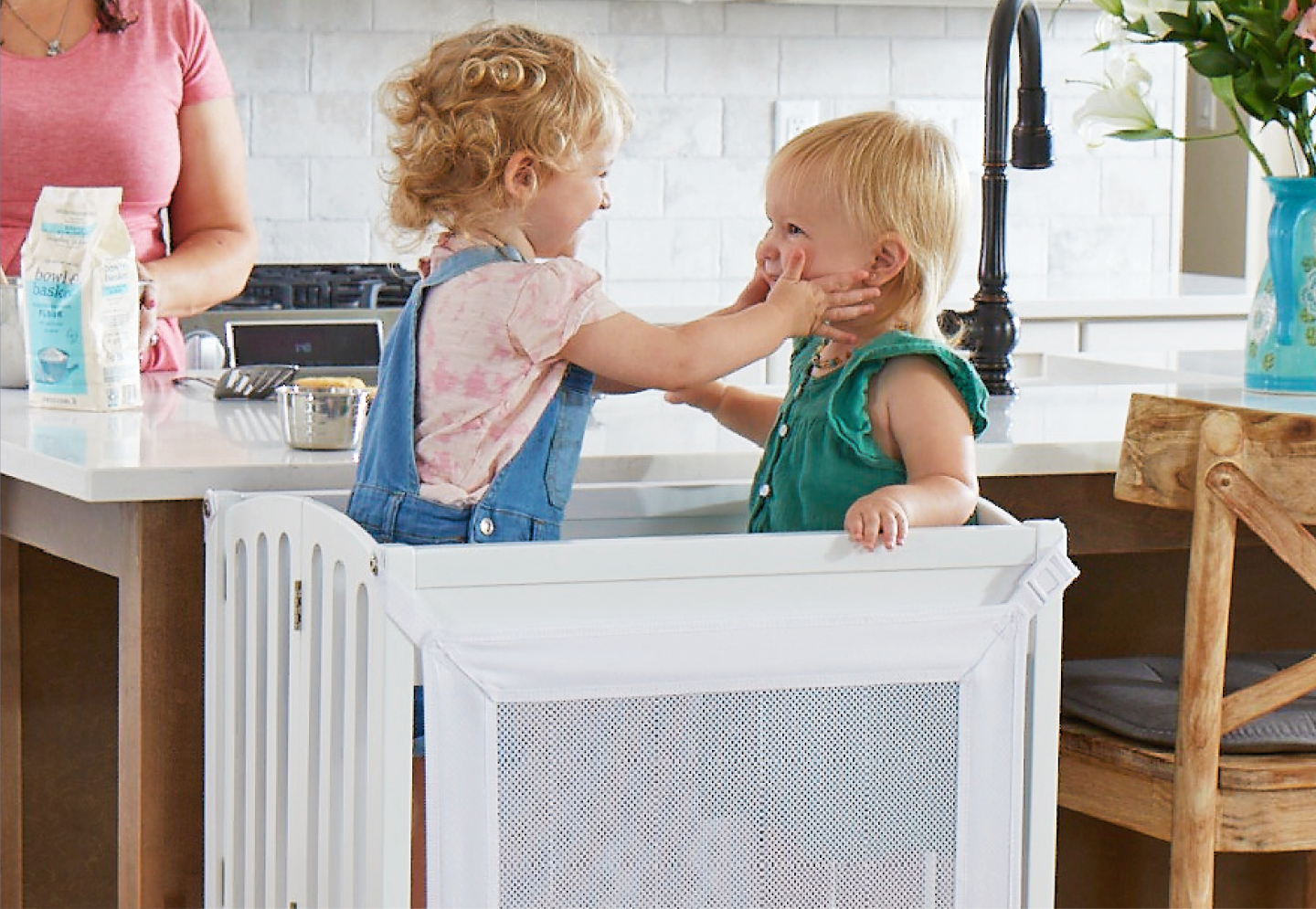 Children smiling with joy
