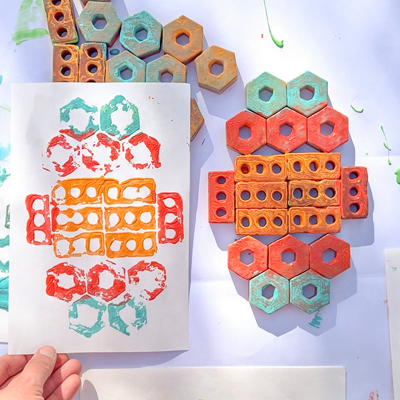 Process Art: Printmaking Through Play – Guidecraft