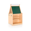 Kids' Desk to Easel Art Cart