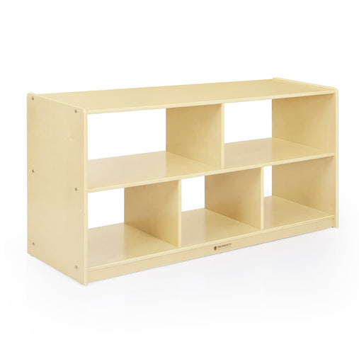 U42104 5-Compartment Storage Pass thru back 61 cm Brich Plywood
