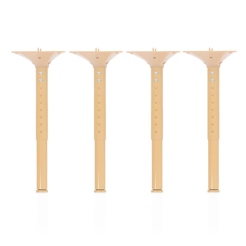 U0030 Standard Plastic-Metal Table Legs 53.4-76.2 cm Four Set