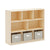 G80315 EdQ Essentials Three Shelf Compartment Storage Natural Main-1 | Natural