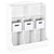  G99934 Toy Storage White Quarter | White