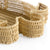 U6238  Sea Turtle Table Wicker Basket Silo Detail 1