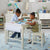 G77107 Martha Stewart Crafting Kids Art Table and Paper Roll White Lifestyle 2 | Creamy White