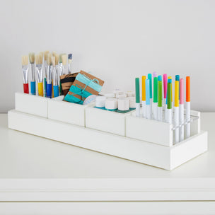 G77112 Martha Stewart Crafting Kids Accessory Tray White Env 1 | Creamy White