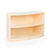 U42131 2-Shelf Left Curved Storage 24in Birch Plywood