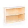 2-Shelf Left Curved Storage - 24