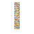 U7235  Vivid Primary Decorative Runner Dimensions