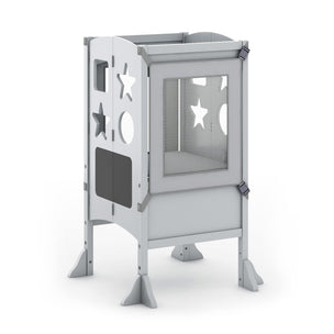 G97323 Classic Kitchen Helper Stool 2021 Gray Main1 | Gray