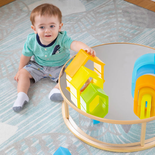U3101  Curious Crawler Mirrored Play Table Lifestyle 2