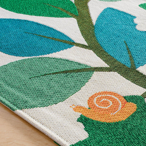 U7230  Snail Trails Decorative Runner Texture Detail