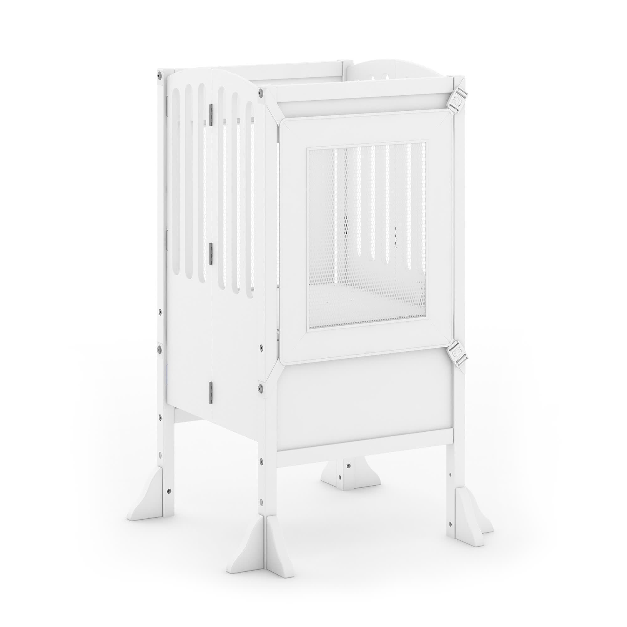 G97329 Contemporary Kitchen Helper Stool 2021 White Main1 | White