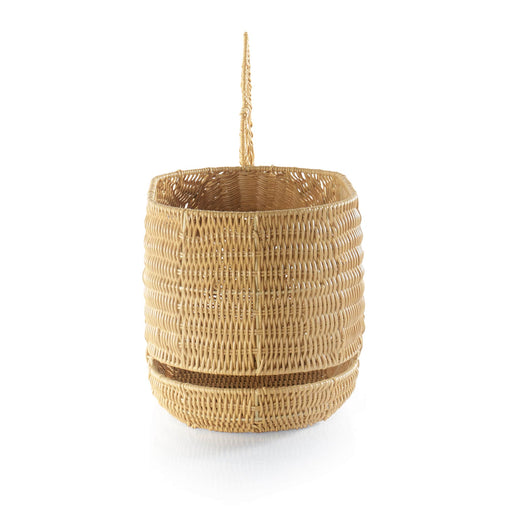 U6233  Whale Wicker Basket Silo 4