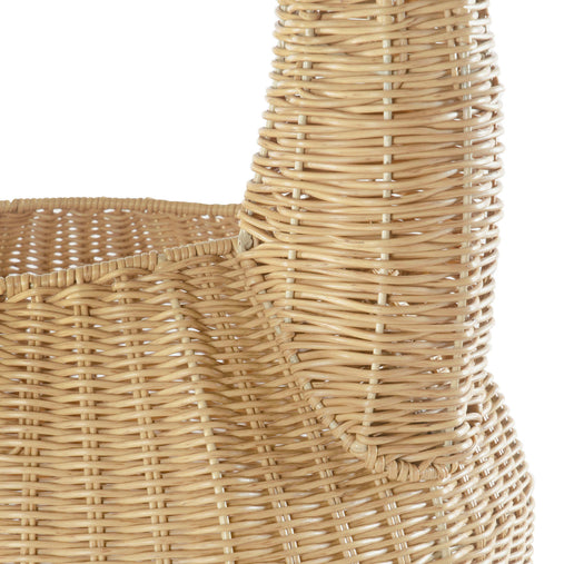 U6231  Giraffe Wicker Basket Silo Detail 3