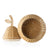 U6235  Pear Wicker Basket Silo 2