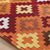 U7233  Warm Geo Decorative Runner Texture Detail