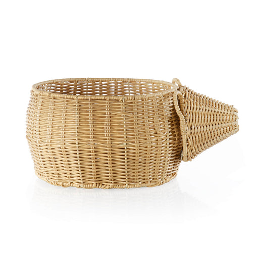 U6240  Hedgehog Wicker Basket Silo 2