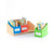 G6331 Tabletop Bin Holder with 3 Bins Propped 1