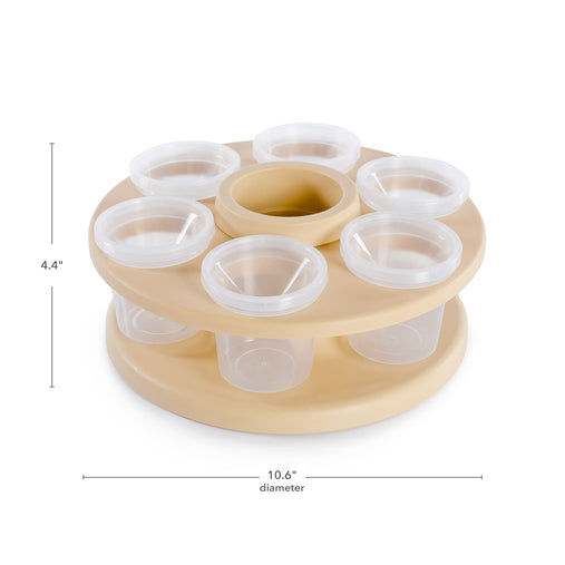 U2201  Cup Spinner Tan dimensions