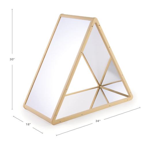 U3104  Reflection Triangle dimensions