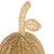 U6235  Pear Wicker Basket Silo Detail 1