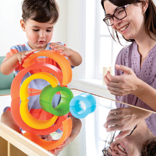 U3102  Discovery Station Mirrored Play Table Lifestyle 3