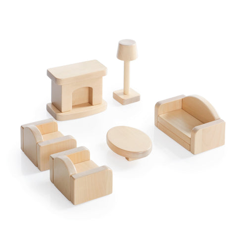U3302  Multi-Level Classroom Dollhouse Furniture Set Silos Living Room