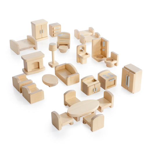 U3302  Multi-Level Classroom Dollhouse Furniture Set Main Silo