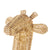 U6231  Giraffe Wicker Basket Silo Detail 2