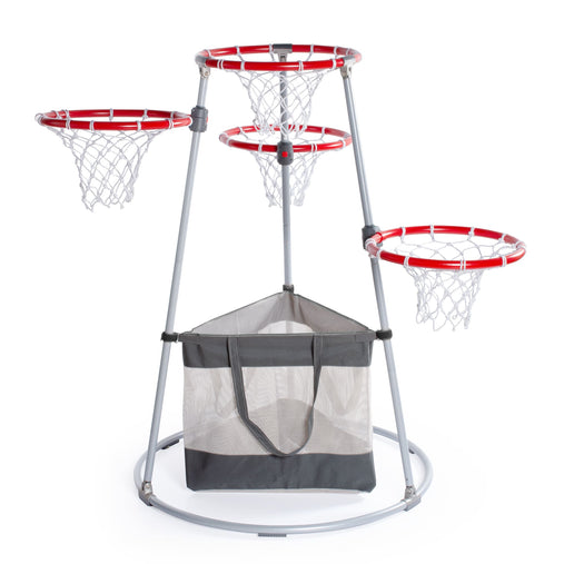 37862 4 Hoop Basketball Set Silo 1