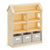 G80329 EdQ Dollhouse Bookacse Natural Main | Natural