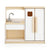 U2507 SOP Wee Ones Sink and Fridge Kitchen Front