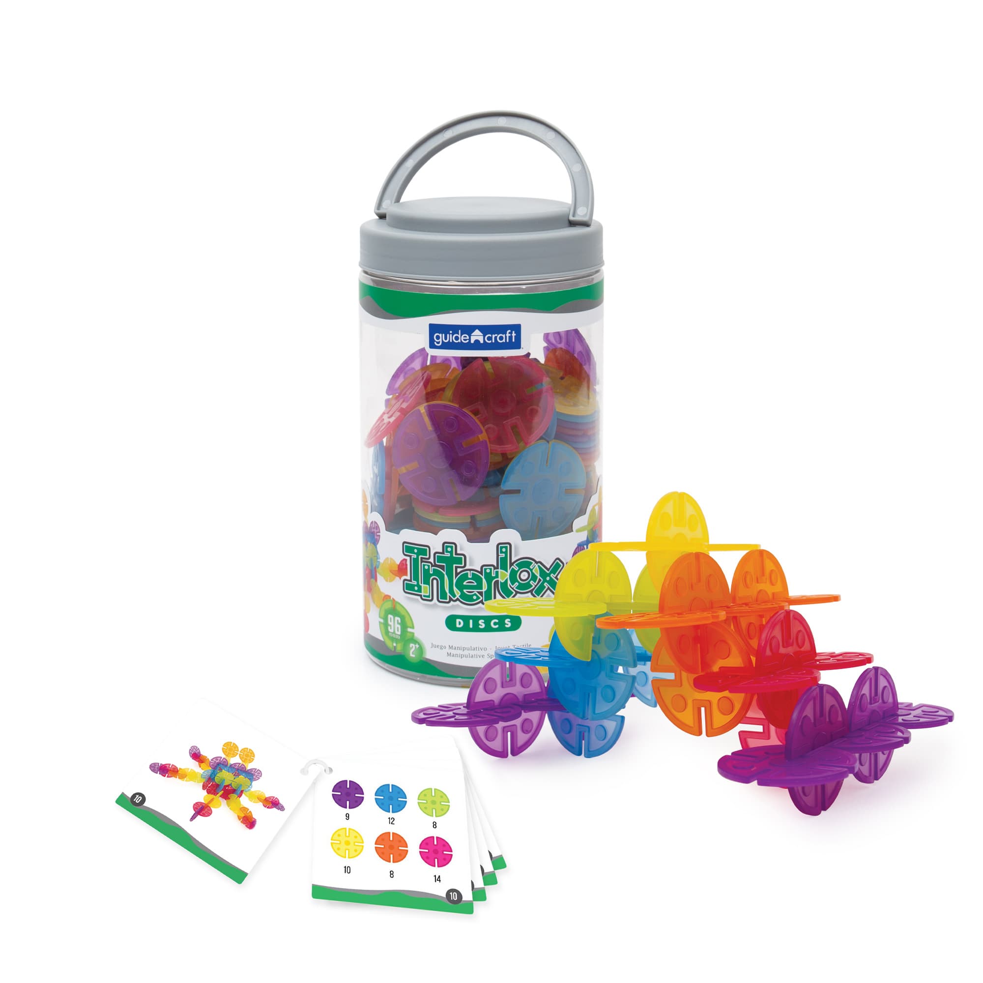 Interlox Discs - 96 Piece Set – Guidecraft