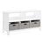 G76804 Martha Stewart Living and Learning Kids' Low Bookcase White Main | Linen White