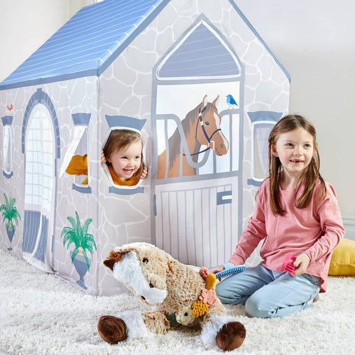 G78101 Martha Stewart Play Tent Stable Lifestyle Detail 4