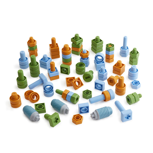 G5311  300590 Twisty Tools Nuts and Bolts Set 72 pc. Set Silos 1
