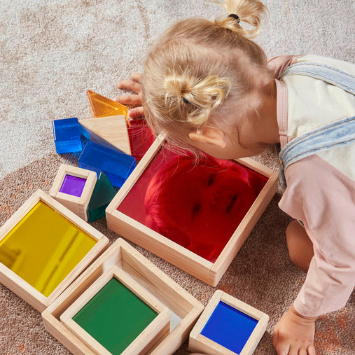 Nesting Pyramid Mirror Set – Guidecraft