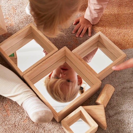 Nesting Pyramid Mirror Set – Guidecraft