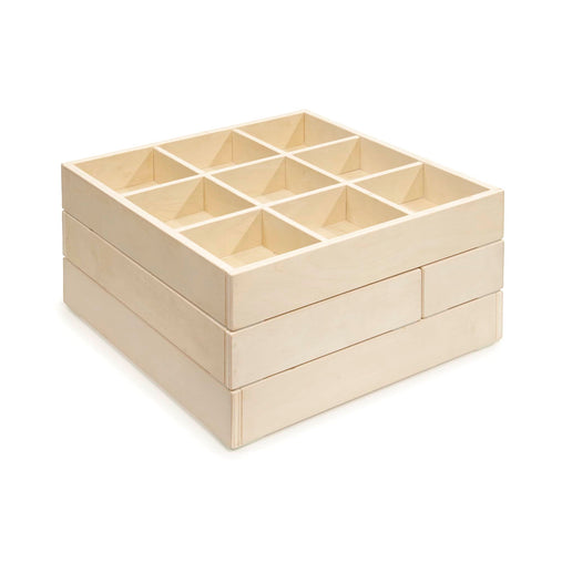 G4704 37868 Loose Parts Stacking Wooden Trays Silo 2