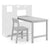 G76912 Martha Stewart Living and Learning Kids' Desk Extension Gray Main | Gray